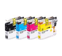 Compatible Brother MFC-J5720DW Printer Ink Cartridges (4 Pack) -LC223BK Multipack