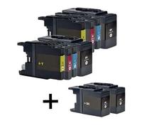 Compatible Brother MFC-J6710D Printer Ink Cartridges (10 Pack) -LC1240BK Multipack