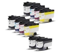 Compatible Brother MFC-J6945DW Printer Ink Cartridges (10 Pack) -LC3237BK Multipack