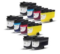 Compatible Brother MFC-J6947DW Printer Ink Cartridges (10 Pack) -LC3239XLBK Multipack