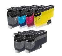 Compatible Brother MFC-J6959DW Printer Ink Cartridges (6 Pack) -LC427XLBK Multipack