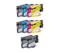 Compatible Brother MFC-J6960DW Printer Ink Cartridges (10 Pack) -LC527BK Multipack