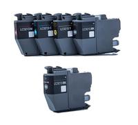 Compatible Brother MFC-J497DW Printer Ink Cartridges (5 Pack) -LC3213BK Multipack