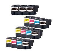 Compatible Brother MFC-J985DWXL Printer Ink Cartridges (15 Pack) -LC22UBK Multipack
