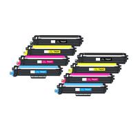 Compatible Brother HL-L3230CDW Printer Toner Cartridges (8 Pack) -TN247BK Multipack