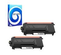 Compatible Brother HL-L5210DW Printer Toner Cartridges (2 Pack) -TN3600XL Multipack