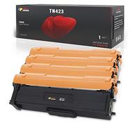 Compatible Brother TN423 TN421 Toner Cartridge Replacement 4-Pack