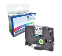 Compatible Brother TZe-135 White on Clear 12mm P-Touch Labelling Tape