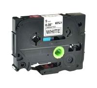 Compatible Brother TZe221 P-Touch Label Tape - 3/8 x 26 ft (9mm x 8m) Black on White