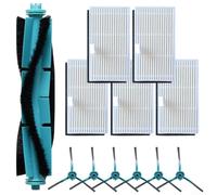 Compatible Brush Filter Kit for MEDION X41 SW X41 SW+ X42 SW+ MD 11916 MD 14841 MD 12034 Robot Vacuum Cleaner Cleaning Performance