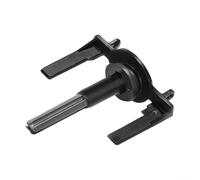 Compatible Brush Holder Assembly for Roborock For P20 Pro/Ultra G20S Ultra Supports Effective Debris Removal from Various Indoor Floorings (Black end bracket)