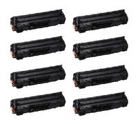 Canon 737BK Eight Pack - 8 Black Replacement Laser Toners (9435B002)