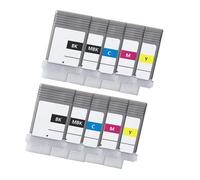 Compatible Canon imagePROGRAF iPF770 Printer Ink Cartridges (10 Pack) -6705B001 Multipack