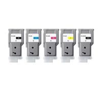 Compatible Canon imagePROGRAF TM-200 Printer Ink Cartridges (5 Pack) -2890C001 Multipack