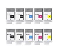 Compatible Canon imagePROGRAF TM-255 Printer Ink Cartridges (10 Pack) -2885C001AA Multipack