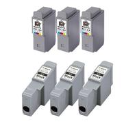 Compatible Canon MultiPass MP370 Printer Ink Cartridges (6 Pack) -6881A002 Multipack