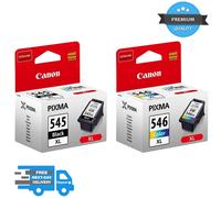 Compatible Canon PG-545XL & CL-546XL High Capacity Black & Tri-Colour Ink