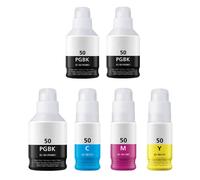 Compatible Canon PIXMA G5050 Printer Ink Cartridges (6 Pack) -3386C001 Multipack
