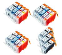 Compatible Canon PIXMA iP4000R Printer Ink Cartridges (15 Pack) -4479A002 Multipack