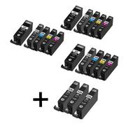 Compatible Canon PIXMA MG5150 All-In-One Printer Ink Cartridges (18 Pack) -4529B001 Multipack