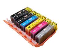 Compatible Canon Pixma MG6100 Series Multipack (6 Pack) Ink Cartridges