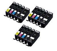 Compatible Canon PIXMA MG6300 Printer Ink Cartridges (15 Pack) -6431B001 Multipack