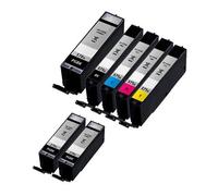 Compatible Canon PIXMA MG6851 Printer Ink Cartridges (7 Pack) -0331C001 Multipack