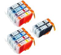 Compatible Canon PIXMA MP750 Printer Ink Cartridges (10 Pack) -4705A002 Multipack