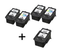 Compatible Canon PIXMA MX360 Printer Ink Cartridges (5 Pack) -2969B001 Multipack