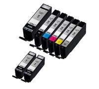 Compatible Canon PIXMA TS8051 Printer Ink Cartridges (8 Pack) -0318C001 Multipack