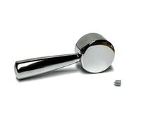 Compatible Chrome Lever for Franke Ascona tap Compatible with SP3735 3735R Plain Handle for Hot or Cold Side