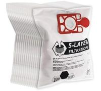 Compatible Cloth Hoover Bags for Numatic BASIL NB200, NB200-1, NVB200, DAVID JVR225, EDWARD EVR370, EVR370-22 Vacuum Cleaners (15 Bags)