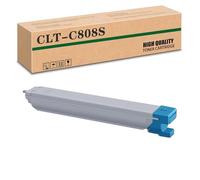 Compatible CLT-K808S CLT-Y808S CLT-M808S CLT-C808S High-Capacity Toner Cartridge, Works for Samsung X4220RX X4250LX X4300LX Printers Cyan*1