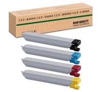 Compatible CLT-K808S CLT-Y808S CLT-M808S CLT-C808S High-Capacity Toner Cartridge, Works for Samsung X4220RX X4250LX X4300LX Printers 4color