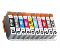 Compatible Color Inkjet Ink Cartridge PFI300 Compatible With PFI 300 Series(1 SET)