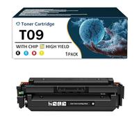 Compatible Color Toner Cartridge Replacement for Canon T09, High Yield Work With imageCLASS X C1127iF MF1127C LBP1127C i-SENSYS X C1127i C1127iF C1127P Printer, With Chip,Black-1Pack