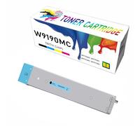 Compatible Color Toner Cartridge Replacement for W9190MC W9191MC W9192MC W9193MC, High Yield Work with HP Color Laser-jet Managed MFP E77825dn E77825z E77830dn E77830z Printer,Cyan-1Pack