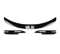 Compatible Compatible With E90 E91 M-Tech 2005-2008 Front Bumper Lip + Side Splitter Spoiler Canard Cover Car Accessories(One Set Black)