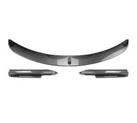 Compatible Compatible With E90 E91 M-Tech 2005-2008 Front Bumper Lip + Side Splitter Spoiler Canard Cover Car Accessories(One Set Carbon)
