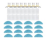 Compatible Compatible With Okami U80 / U90 / U100 / U100 Plus / U100 Laser /R120 Robot Vacuum Cleaner Side Brush Hepa Filter Mop Cloth Parts(Set 13)