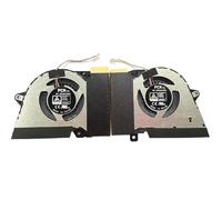 Compatible CPU And GPU Cooling Fan For Zephyrus G14 GA401 Series Models GA401I GA401IV GA401IU GA401IH GA401II DFSCK22105182H DFSCK22115181H FMBC 12V 1A Replacement Fan(CPU and GPU)