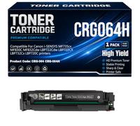 Compatible CRG-064H Toner Cartridges for Canon i-SENSYS MF735cx MF830C MF832Cdw LBP722Cdw LBP722CX LBP732Cx LBP720C Printers with chip High Yield Work