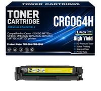 Compatible CRG-064H Toner Cartridges for Canon i-SENSYS MF735cx MF830C MF832Cdw LBP722Cdw LBP722CX LBP732Cx LBP720C Printers with chip High Yield Work