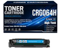 Compatible CRG-064H Toner Cartridges for Canon i-SENSYS MF735cx MF830C MF832Cdw LBP722Cdw LBP722CX LBP732Cx LBP720C Printers with chip High Yield Work