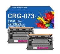 Compatible CRG-073 Toner Cartridges High Yield Replacement for Canon Satera LBP361i LBP362i I-SENSYS LBP361dw Printer, Clear Printing,CRG073-2Pack