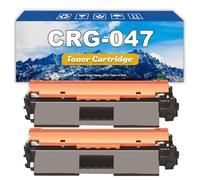 Compatible CRG047 CRG-047 047 Replacement Toner Cartridge Use for Canon LBP113w 112 MF113w MF112 Mf110 Printers 2 pack