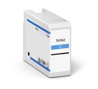 Compatible Cyan Epson T47A2 UltraChrome Ink Cartridge (Replaces Epson T47A2)