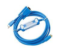 Compatible De-lta A-H DVP Series PLC DOP-B H-M-I And T-P Text Display Programming Cable IFD6601 UC-PRG020-12A