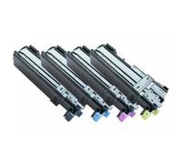 Compatible Dell 1320cn Printer Toner Cartridges (4 Pack) -593-10258, DT615 Multipack