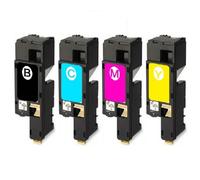 Compatible Dell 1350cnw Printer Toner Cartridges (4 Pack) -593-11140 Multipack